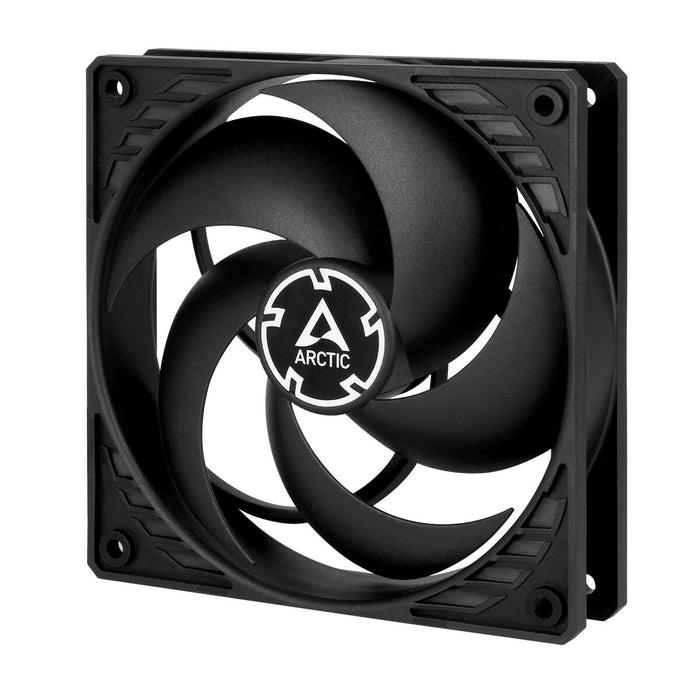 ARCTIC P12 - Pressure-optimised Fan | 120mm 1800 RPM 56.3 CFM Fluid Dynamic Bearing (FDB) Black