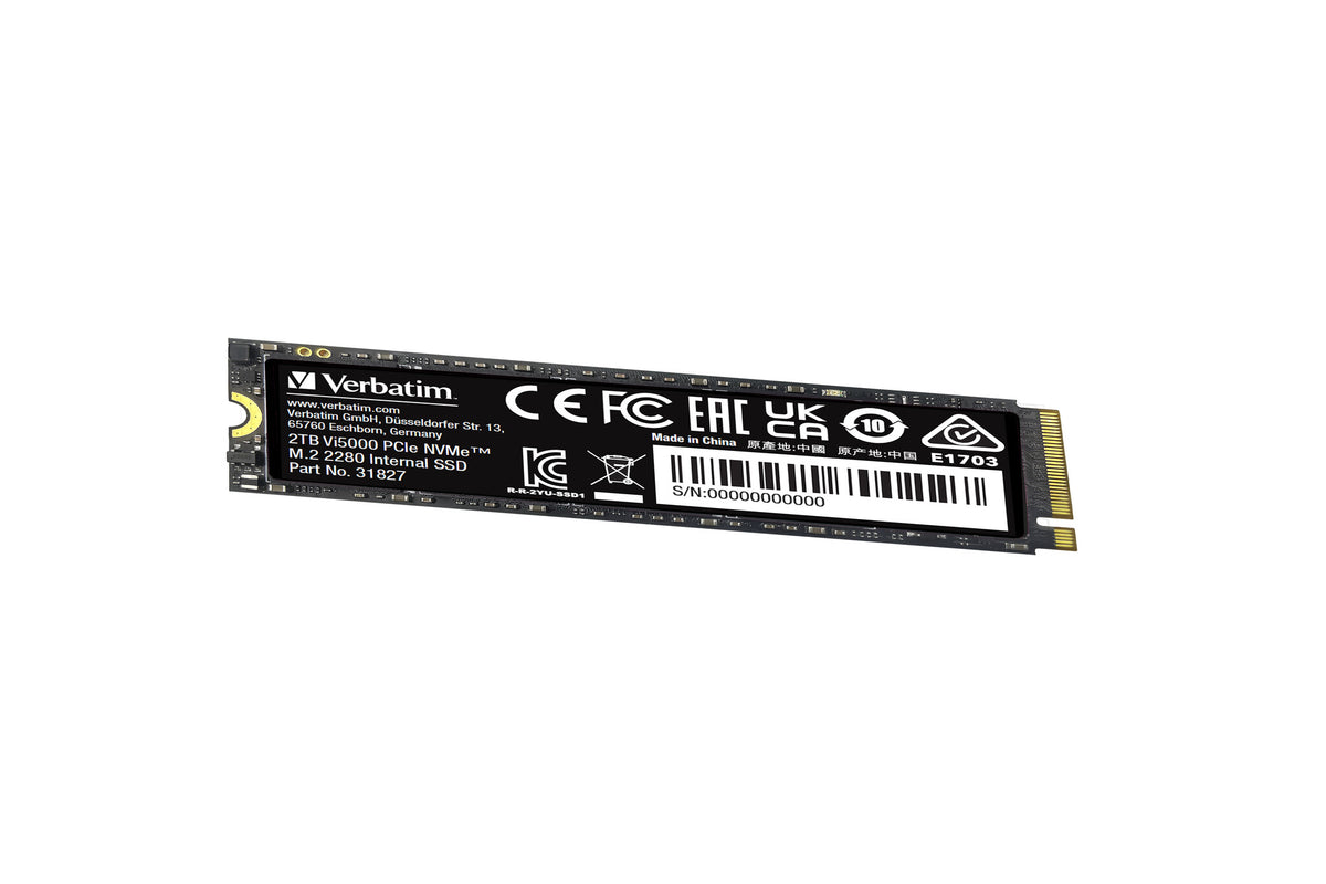 Verbatim Vi5000 2 TB PC/Laptop Internal SSD | 3D NAND NVMe PCI Express 4.0 M.2