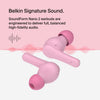 Belkin SoundForm Nano 2 Headphones Wireless In-ear Calls/Music Micro-USB Bluetooth Pink