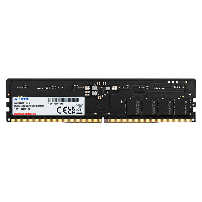 ADATA Premier 16 GB (1x16 GB) DDR5 5600 MHz Memory Kit | CL46