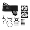 Fractal Design Lumen S24 v2 RGB AIO Liquid Cooler | 240mm 2000 RPM 56 CFM PWM RGB Black