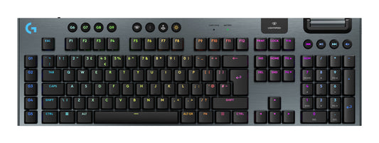 Logitech G G915 X LIGHTSPEED Mechanical Gaming Keyboard | Wired & Wireless, QWERTY, Full-size (100%), Black, Backlit