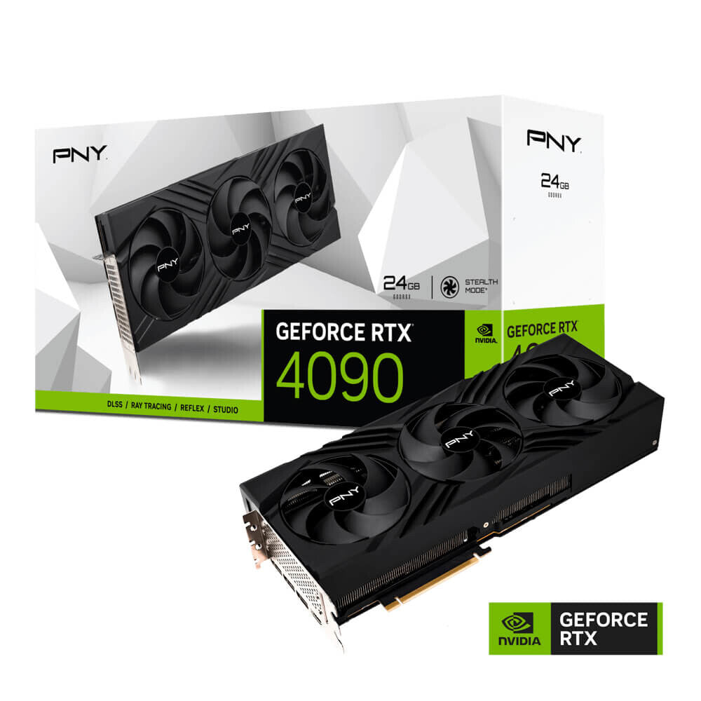 PNY VCG409024TFXPB1 graphics card NVIDIA GeForce RTX 4090 24 GB GDDR6X