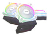 ASUS Prime MR120 Fan ARGB White 3in1 Computer case 12 cm