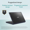 ASUS BR12CT-C81XA-3Y Intel® N N150 Laptop 31 cm (12.2") WUXGA 8 GB LPDDR5-SDRAM 128 GB UFS Wi-Fi 6 (802.11ax) Windows 11 Pro Education Black, Grey