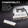 Crucial Pro OC 32 GB (2x16 GB) DDR5 6000 MHz Memory Kit | CL36, XMP, Heatsink