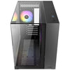 Antec CX600M Trio ARGB Mini Tower PC Case Black, Transparent | Liquid Cooling Support
