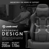 Anda Seat Dark Demon Dragon PC gaming chair Upholstered padded seat Black