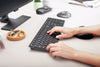 CHERRY KW 9100 SLIM Keyboard | Wireless, QWERTY, Black
