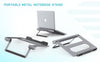 i-tec Metal Cooling Pad for notebooks (up-to 15.6”) with USB-C Docking Station (Power Delivery 100 W)