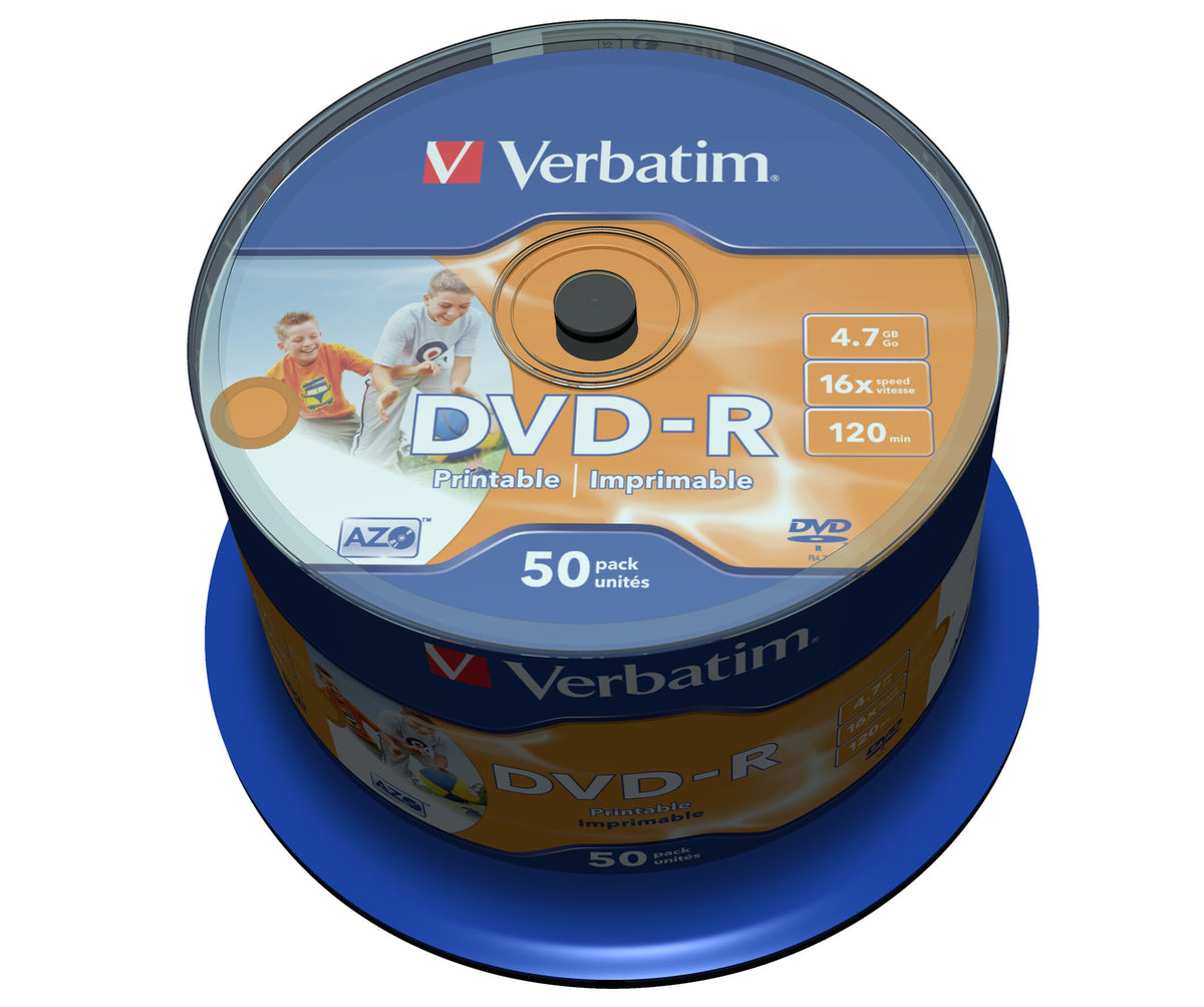 Verbatim Blank DVD 43533 blank DVD 4.7 GB DVD-R 50 pc(s)