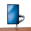 StarTech Desk Mount Monitor Arm - Heavy Duty Ergonomic VESA Monitor Arm - Single 9kg Display - Full Motion, Height Adjustable, Articulating - Aluminum - C-Clamp/Grommet - Silver