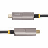StarTech.com 30ft (9.15m) USB-C to HDMI 2.0 Active Optical Cable (AOC), 4K 60Hz, CL3 Rated, Unidirectional USB Type-C to HDMI Adapter Cable