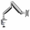 StarTech Desk Mount Monitor Arm - Heavy Duty Ergonomic VESA Monitor Arm - Single 9kg Display - Full Motion, Height Adjustable, Articulating - Aluminum - C-Clamp/Grommet - Silver