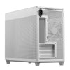ASUS Prime AP201 MicroATX Mini Tower PC Case White | Liquid Cooling Support