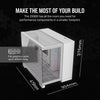Corsair 2500X RGB Micro Tower PC Case White | Liquid Cooling Support