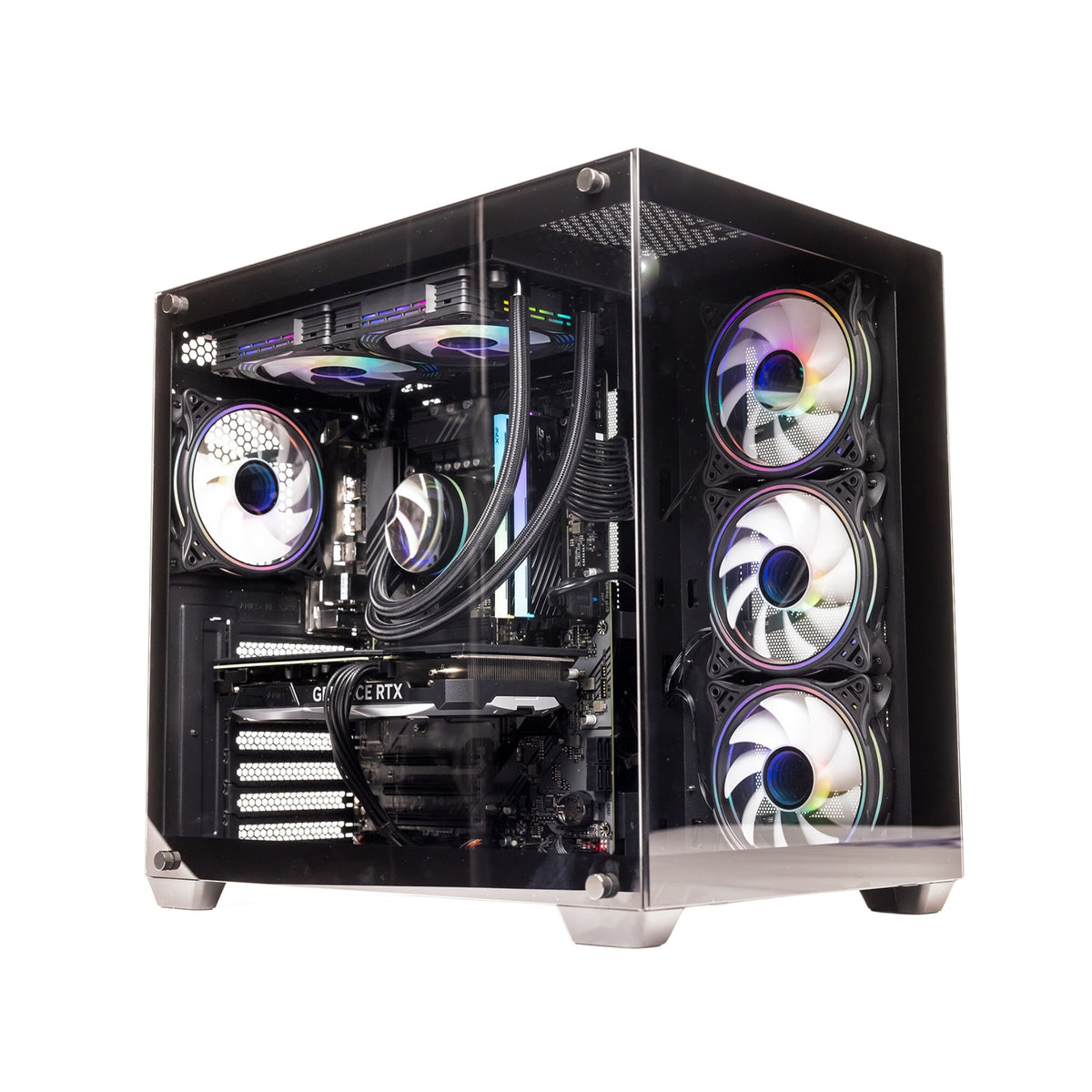 GTR Gaming PC | AMD Ryzen 7 9800X3D | RTX 5080 16GB | 32GB DDR5 5600MHz | 2TB NVMe SSD | 1000W 80+ Gold PSU | ARGB Case | WiFi | Windows 11