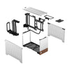 Fractal Design Terra Small Form Factor (SFF) PC Case Silver | Liquid Cooling Support