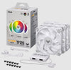 ASUS TUF GAMING TF120 ARGB WHITE EDITION 3IN1 Cooler | 120mm 1900 RPM 76 CFM RGB White