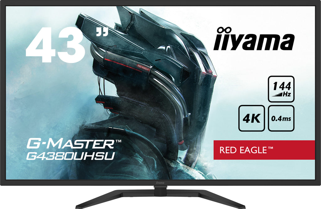 G MASTER G4380UHSU B1 43" 4K Ultra HD Gaming Monitor 3840 x 2160 144Hz HDMI DP