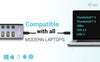 i-tec USB-A/USB-C Charging HUB 9port with LAN + Power Adapter 60 W