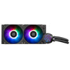 Silverstone VIDA 240 SLIM Computer case Liquid cooling kit 12 cm Black