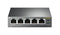 TP-Link 5-Port 10/100Mbps Desktop PoE Switch with 4-Port