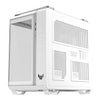 ASUS TUF GAMING GT502 Horizon TG ARGB White Midi Tower PC Case White | Liquid Cooling Support