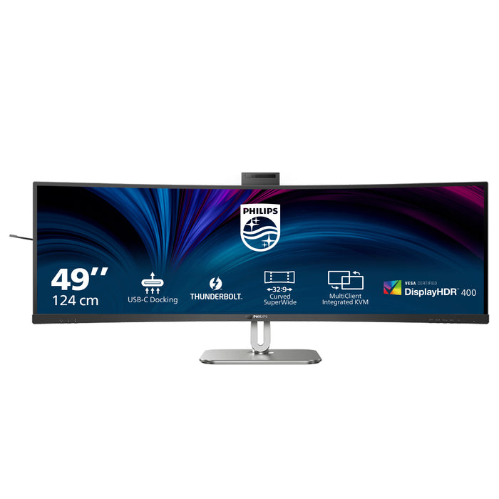Philips 49B2U6903CH/00 49" Dual QHD Curved Monitor | 5120 x 1440 100Hz HDMI DP
