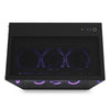 NZXT H9 All Black Midi Tower PC Case Black | Liquid Cooling Support