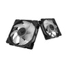 ASUS TUF Gaming TR120 ARGB Reverse Fan - Triple Pack Case Fan | 120mm PWM RGB Hydraulic Bearing Black