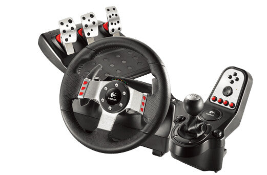 Logitech G27 Racing Wheel Black USB Steering wheel + Pedals Playstation 2, Playstation 3