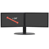 Ergotron Neo Flex Dual Monitor Lift Stand 62.2 cm (24.5") Black