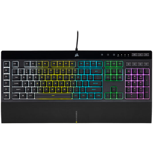 Corsair K55 RGB PRO keyboard USB QWERTY UK English Black