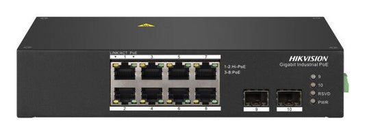 Hikvision DS-3T0510HP Unmanaged Gigabit Ethernet (10/100/1000) Power over Ethernet (PoE) Black