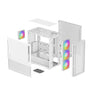 DeepCool CH560 WH ARGB Midi Tower PC Case White | Liquid Cooling Support