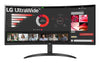 LG 34WR50QK-B 34" Wide Quad HD Curved Monitor | 3440 x 1440 100Hz HDMI DP