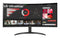 LG 34WR50QK-B 34" Wide Quad HD Curved Monitor | 3440 x 1440 100Hz HDMI DP