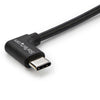 StarTech Right-Angle USB-C Cable - M/M - 1 m (3 ft.) - USB 2.0