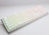 Ducky One3 Pure White Full Mechanical Gaming Keyboard | Wired, White, Backlit