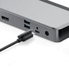 ALOGIC DUPRMX2-WW notebook dock/port replicator Wired USB 3.2 Gen 1 (3.1 Gen 1) Type-C Grey, Black