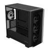 ASUS A23 PLUS TG ARGB BLACK PC Case Black | Liquid Cooling Support