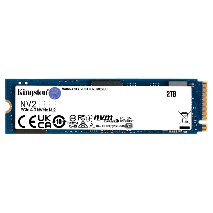 Kingston NV2 2000 GB PC/notebook Internal SSD | NVMe PCI Express 4.0 M.2