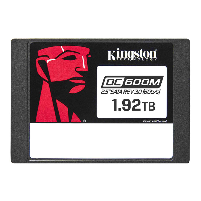Kingston 1920G DC600M 1.92 TB Server/workstation Internal SSD | 3D TLC NAND Serial ATA III 2.5