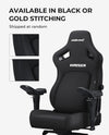 Anda Seat Kaiser 4 Series Premium Gaming armchair Padded seat Black