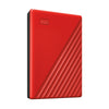 Western Digital My Passport 4 TB Encrypted External HDD | USB 3.2  Red