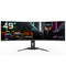 Gigabyte AORUS CO49DQ 49" DQHD Curved Gaming Monitor | 5120 x 1440 144Hz HDMI DP