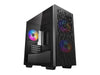 DeepCool MATREXX 40 3FS Micro Tower PC Case Black | Liquid Cooling Support