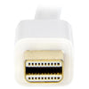 StarTech 6ft (2m) Mini DisplayPort to HDMI Cable - 4K 30Hz Video - mDP to HDMI Adapter Cable - Mini DP or Thunderbolt 1/2 Mac/PC to HDMI Monitor - mDP to HDMI Converter Cord - White
