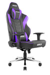 AKRacing Masters Series Max Gaming armchair Upholstered padded seat Black, Violet